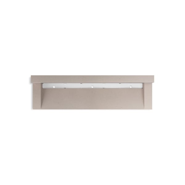 Kohler 90In Wall-Mount Trough Lavatory System With Backsplash In Canvas 81028-BSS-KCC - main